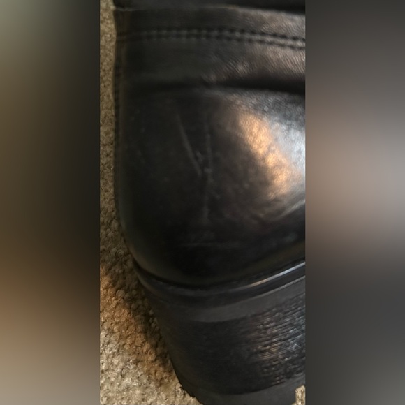 MJUS Black Tall Leather Boots - Picture 9 of 12